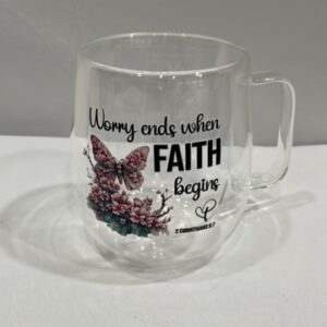 Worry ends when faith begains