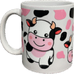 Cow with cow prints cup